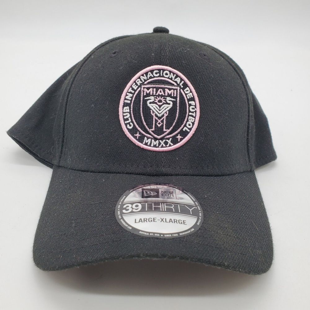 MLS Inter Miami CF Club Internacional De Futbol Fitted Large-Xlarge Hat New Era